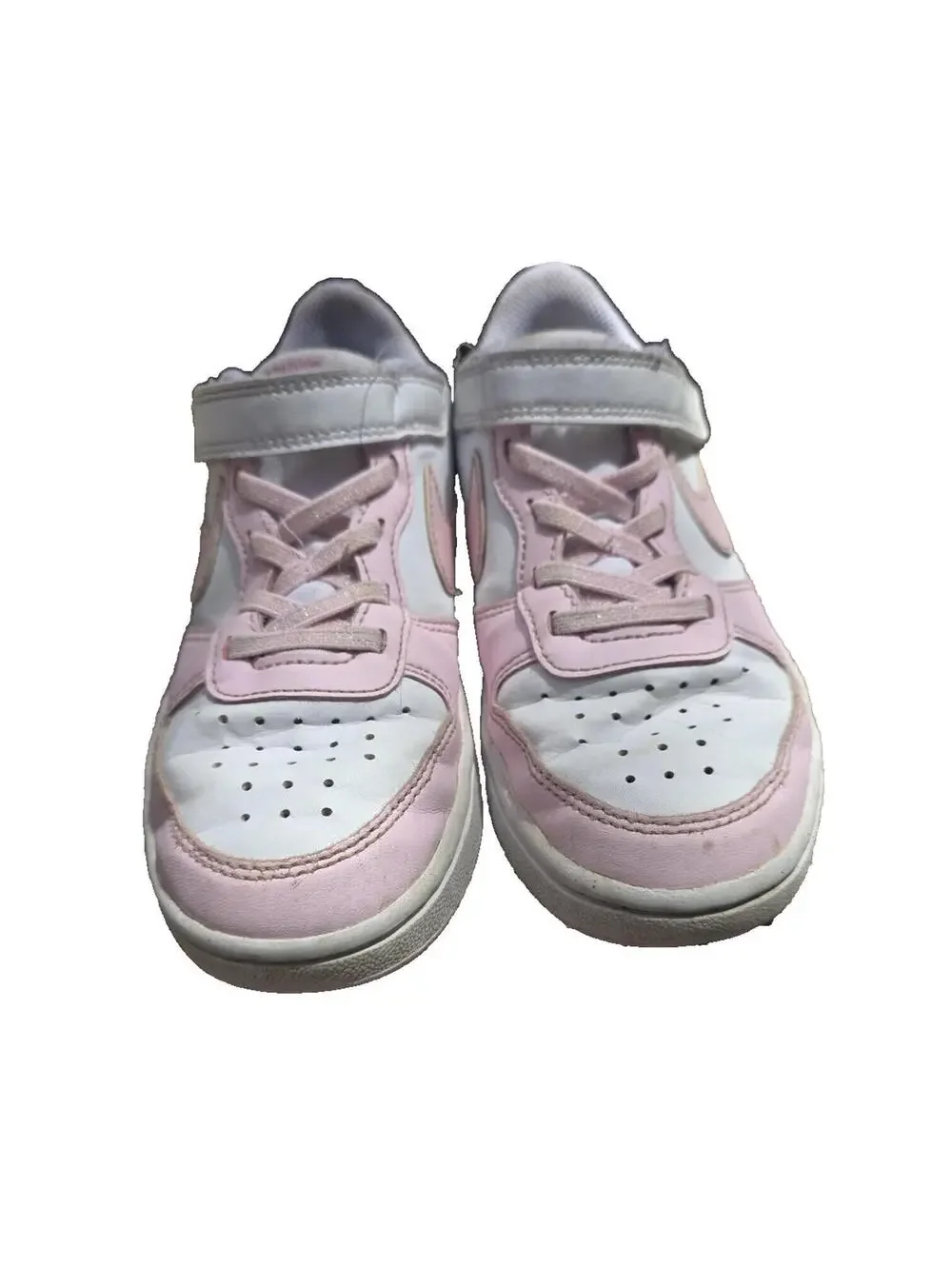 Nike Girls Court Borough Recraft Low Top Sneaker Pink Size 1